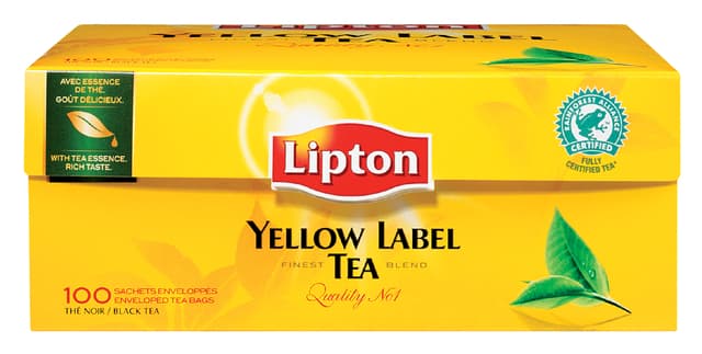 Thee Lipton yellow label met envelop 100x1.5gr 2