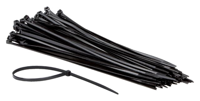 Kabelbinders IEZZY nylon 4.8x300mm D 81mm zwart 100 stuks