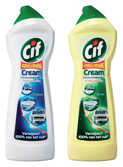 Schuurmiddel Cif citroen 750ml 2