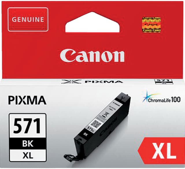 Inktcartridge Canon CLI-571XL  zwart 2
