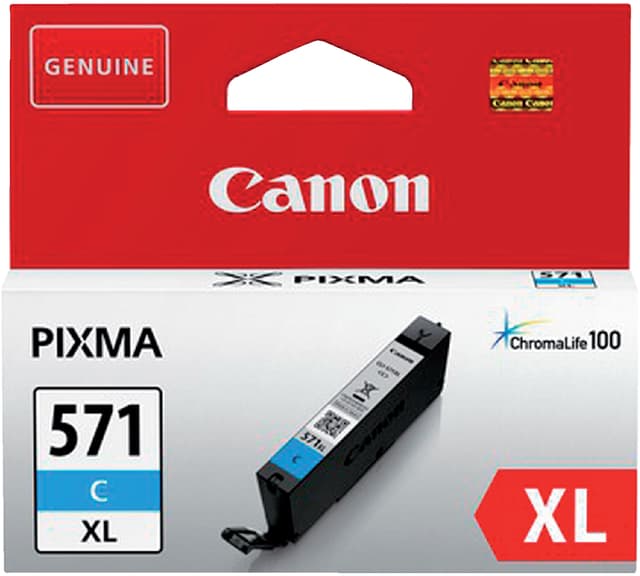 Inktcartridge Canon CLI-571XL  blauw 2