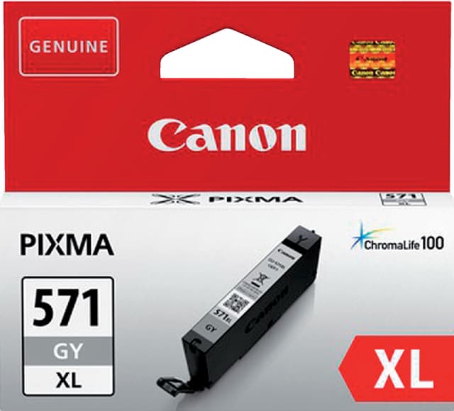 Inktcartridge Canon CLI-571XL  grijs 2