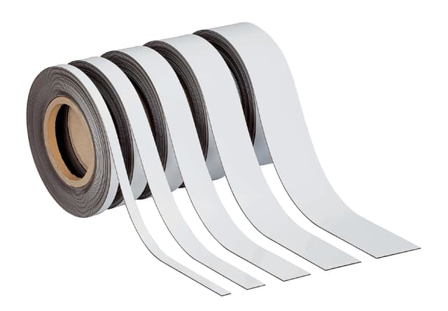 Magneetband MAUL beschrijf- wisbaar 10mx10mmx1mm wit 3