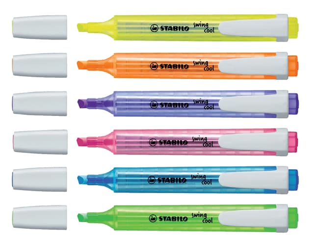 Markeerstift STABILO Swing cool 275/31 blauw 2