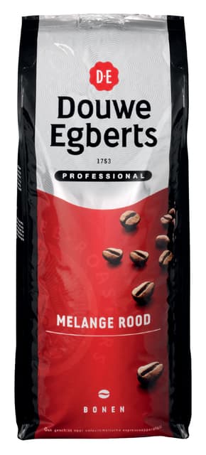 Koffie Douwe Egberts bonen Melange Rood 1kg 2
