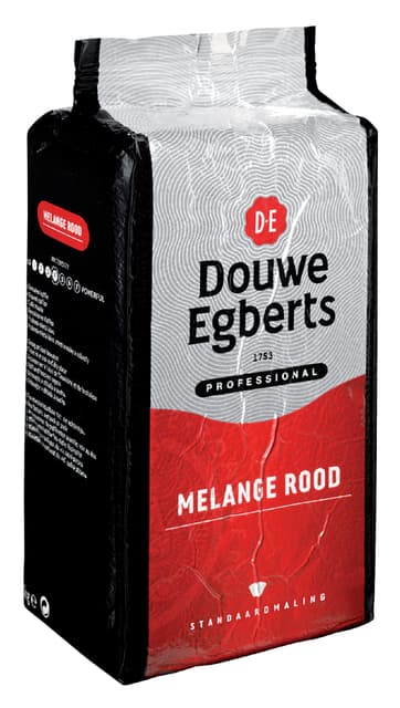 Koffie Douwe Egberts standaardmaling Melange Rood 1kg 3
