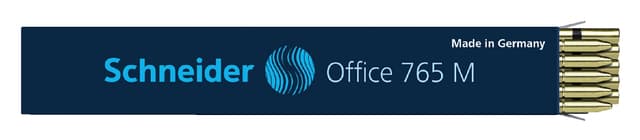 Balpenvulling Schneider 765 Office medium zwart 2