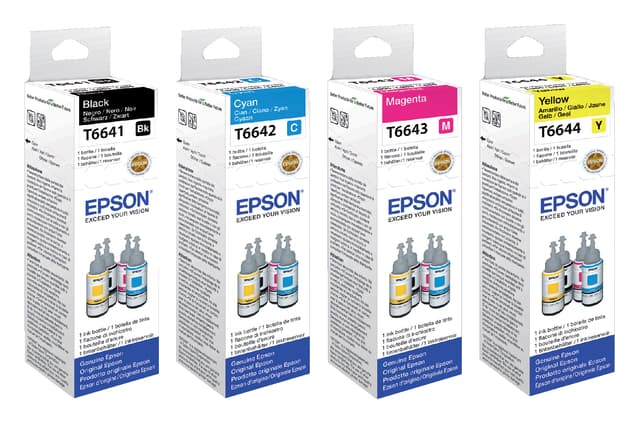 Navulinkt Epson T6643 rood 2