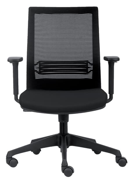Bureaustoel Euroseats Evora zwart 8