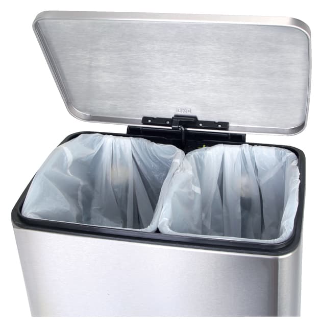 Pedaalemmer EKO E-Cube 9+10 liter rvs 3