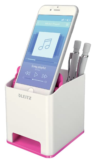 Pennenhouder Leitz WOW wit/roze 2