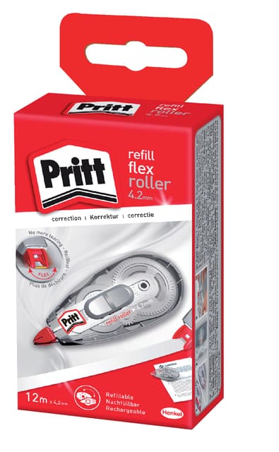Correctietape Pritt navulbaar Flex 4.2mmx12m 3