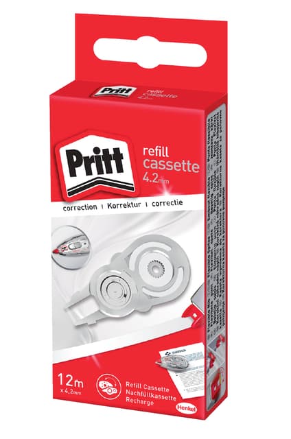 Correctietapevulling Pritt navul cassette Flex 4.2mmx12m 2