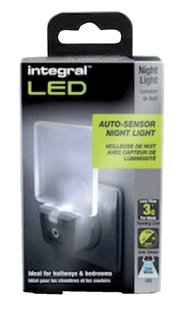 Led nachtlamp Integral 4000K koel wit 0.6W 20lumen sensor 4