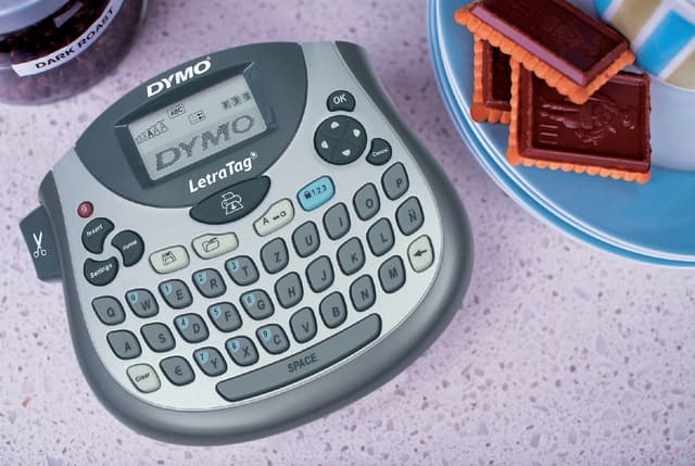 Labelprinter Dymo LetraTag 100T draagbaar azerty 12mm zilver 5