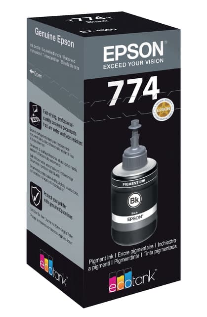 Navulinkt Epson 774 T7741 zwart 2