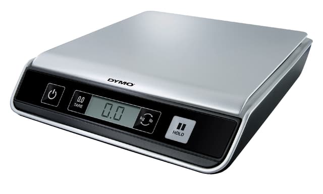 Pakketweger Dymo M10 digitaal tot 10 kilogram zilver/zwart 2