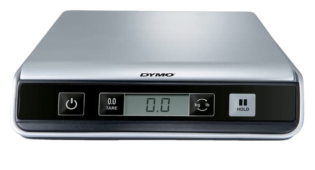 Pakketweger Dymo M10 digitaal tot 10 kilogram zilver/zwart 3