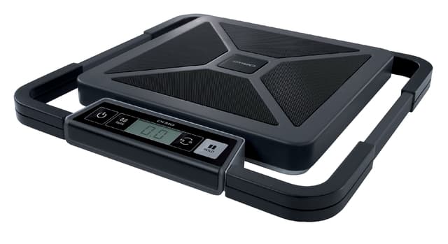 Pakketweger Dymo S50 digitaal tot 50 kilogram zwart 3