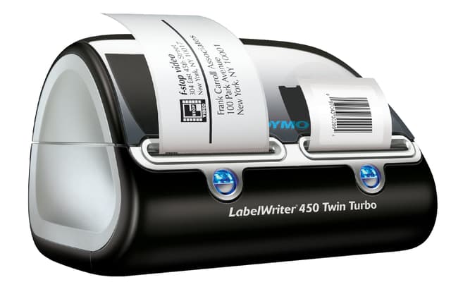 Labelprinter Dymo LabelWriter 450 Twin Turbo desktop zwart 2