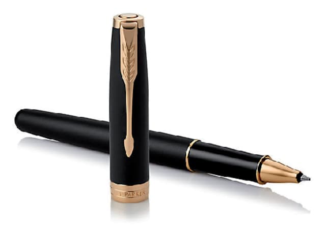 Rollerpen Parker Sonnet matte black GT fijn 3