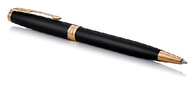 Balpen Parker Sonnet matte black lacquer GT medium 2