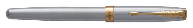 Vulpen Parker Sonnet stainless steel GT fijn 4