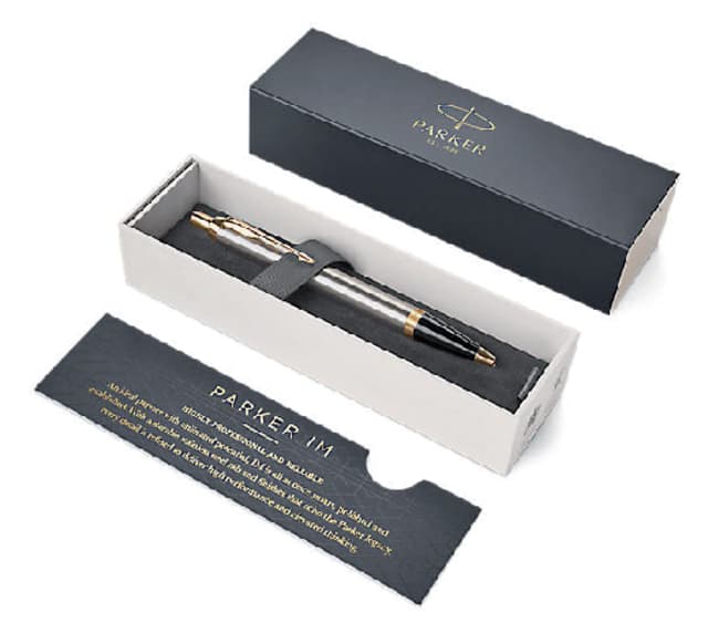 Balpen Parker IM brushed metal GT medium 4
