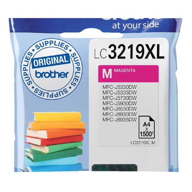 Inktcartridge Brother LC-3219XLM rood 2