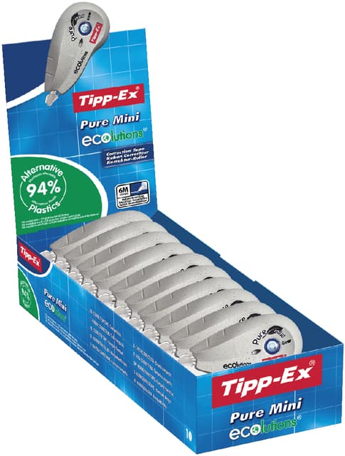 Correctietape Tipp-Ex mini pure ecolutions 5mmx6m 2