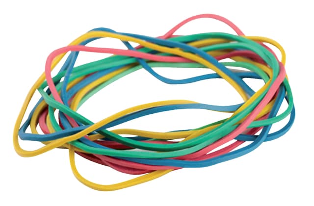 Elastiek Standard Rubber Bands 18 50gr 94 stuks assorti 4