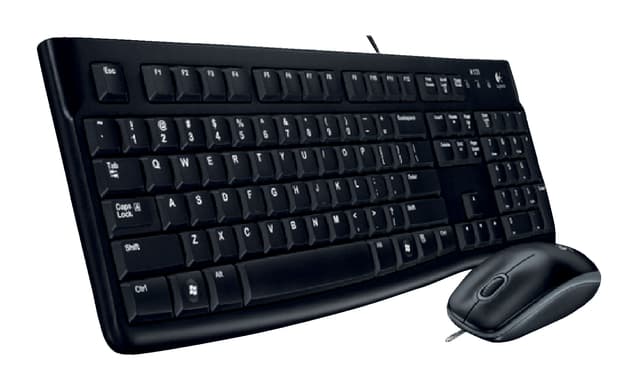Toetsenbord- en muisset Logitech MK120 bedraad QWERTY zwart 3