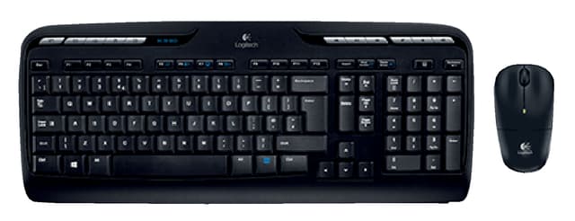 Toetsenbord- en muisset Logitech MK330 draadloos QWERTY zwart 4
