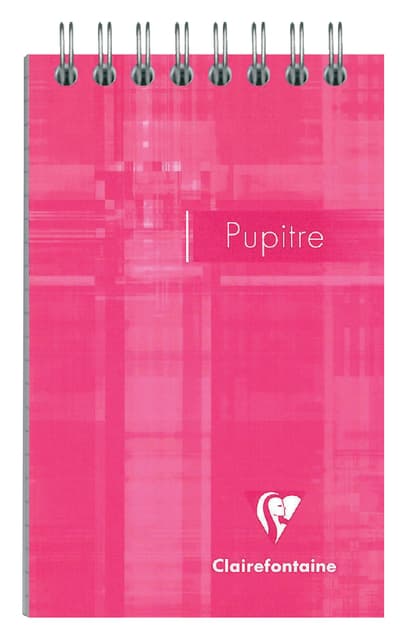 Notitieboek Clairefontaine Puptire 75x120mm spiraal lijn 2