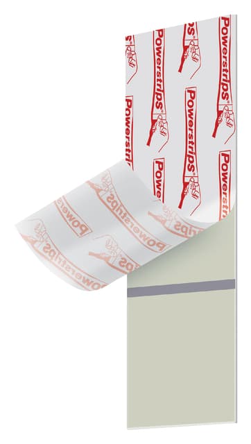 Kleefstrips tesa® behang & pleisterwerk 0,5kg wit 9 stuks 9 stuks 2