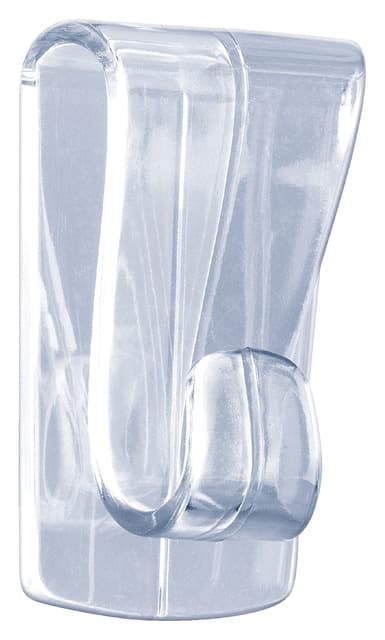 Klevende haak tesa® 1kg transparant 2 stuks 2