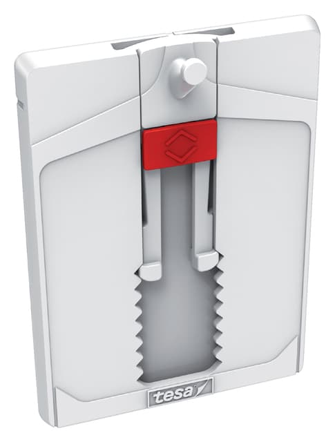 Klevende spijker tesa® behang en pleisterwerk 2kg verstelbaar wit 2 stuks 2