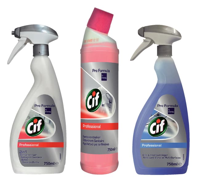 Sanitairreiniger Cif Professional spray 750ml 3