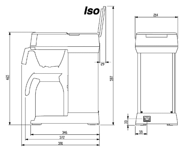 Koffiezetapparaat Bravilor Iso inclusief thermoskan 2