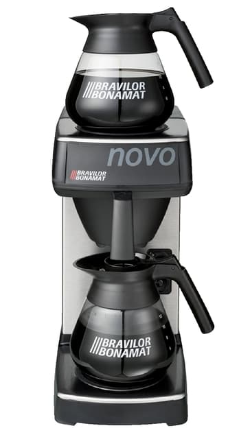 Koffiezetapparaat Bravilor Novo inclusief glazen kan 6