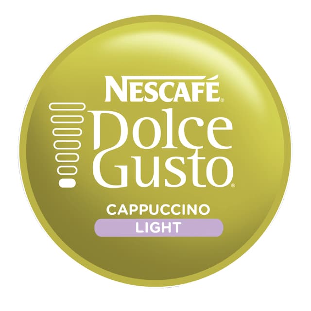 Koffiecups Dolce Gusto cappuccino light 16 stuks voor 8 kopjes 3