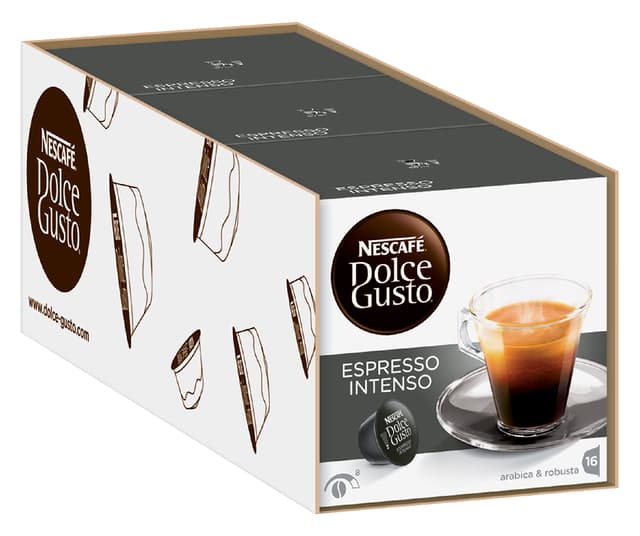 Koffiecups Dolce Gusto espresso intenso 16 stuks 6