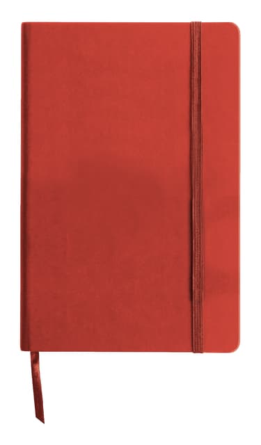 Notitieboek Quantore A5 lijn 192blz 80gr rood 2