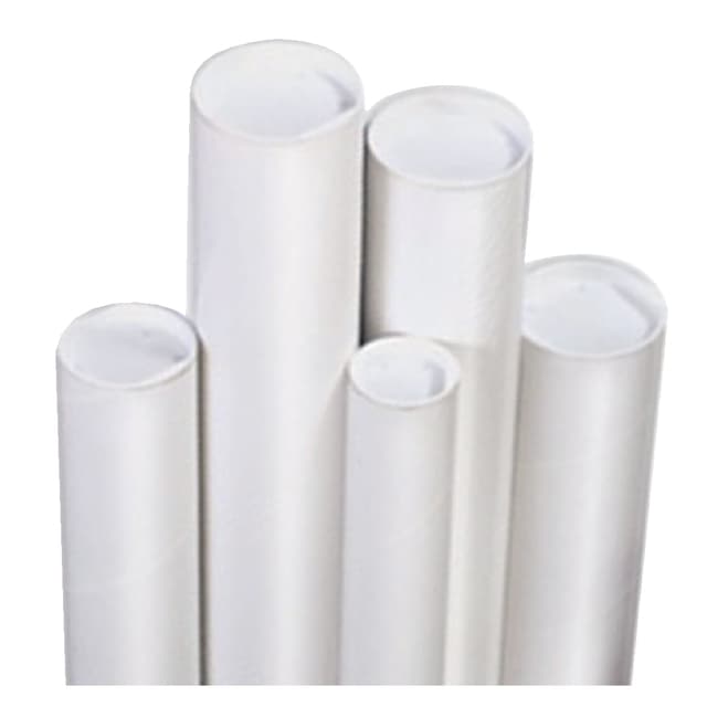 Verzendkoker CleverPack A1 650x50x1.5 met doppen wit pak à 20 stuks 3
