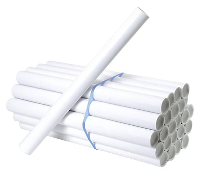 Verzendkoker CleverPack A3 330x50mm met doppen wit pak à 20 stuks 2