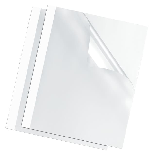 Thermische omslag Fellowes A4 4mm wit 100 stuks 2