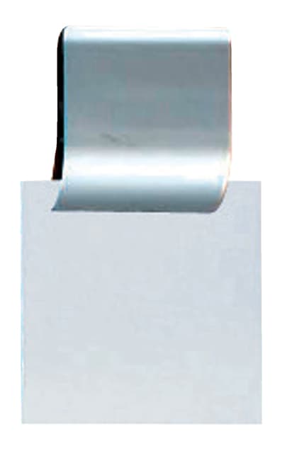 Klemlijst MAUL 35x40mm aluminium zelfklevend 4