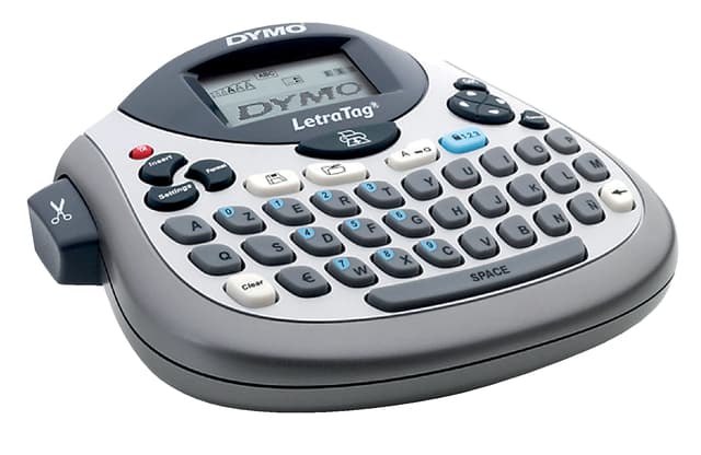 Labelprinter Dymo LetraTag 100T draagbaar azerty 12mm zilver 3