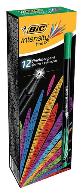 Fineliner Bic Intensity fijn groen 3