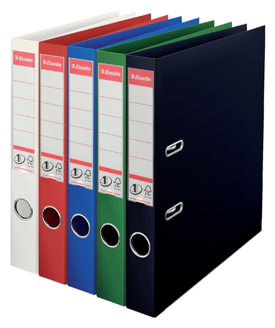 Ordner Esselte No.1 Power VIVIDA 50mm 30% gerecycled PP folie zwart 3